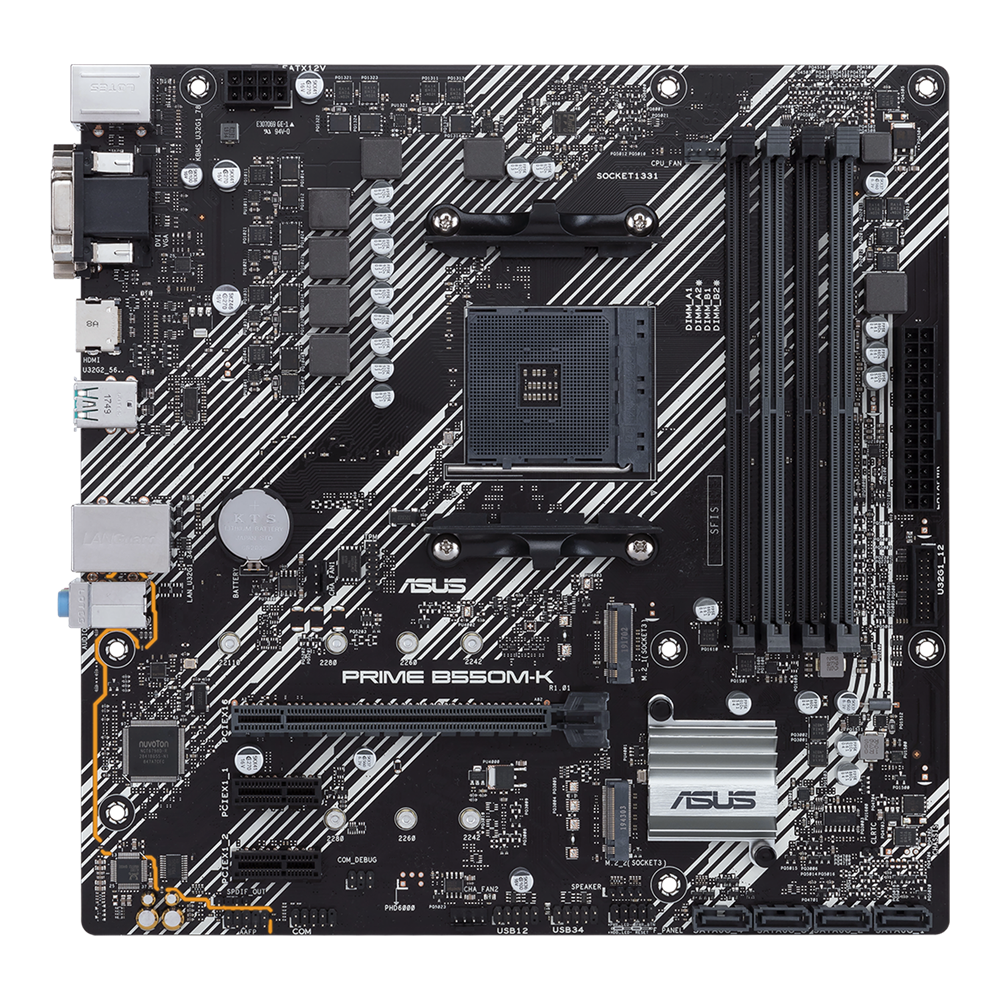 Asus Board PRIME B550M K - View 1