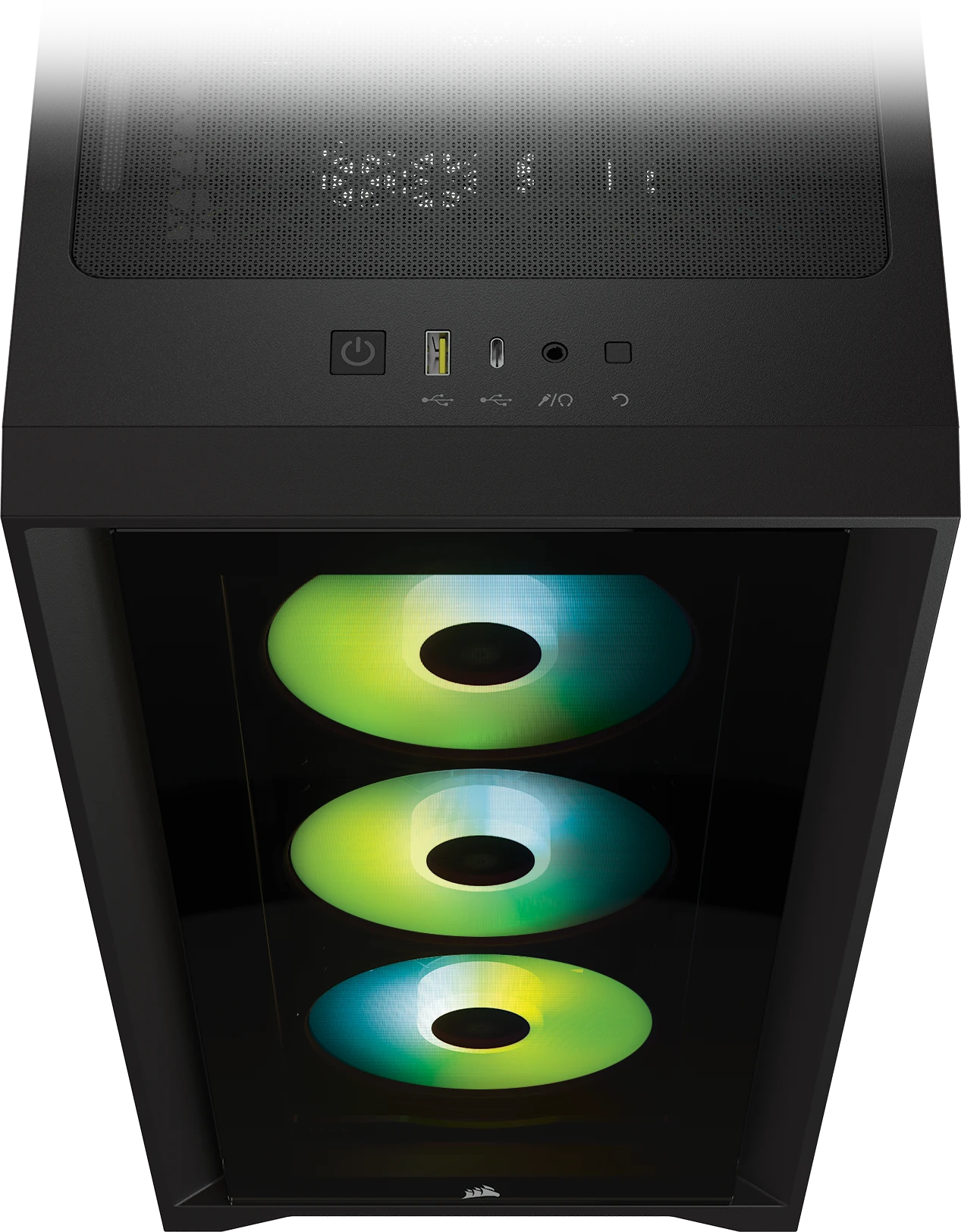 Corsair Case iCUE 4000X RGB Black CC-9011204-WW - Case view 8