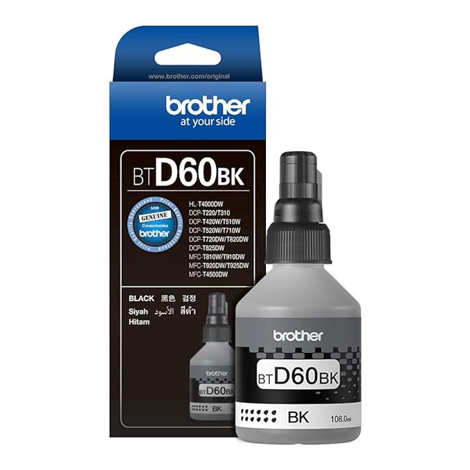 Brother Ink BTD60BK Black