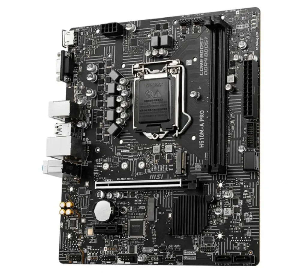 MSI PRO H510M-A Board