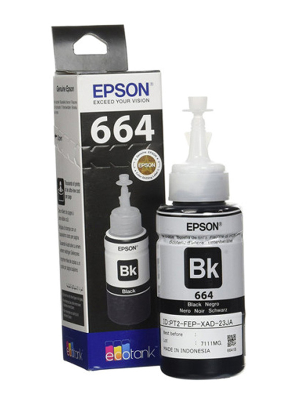 Epson Ink Bottle 664 Black