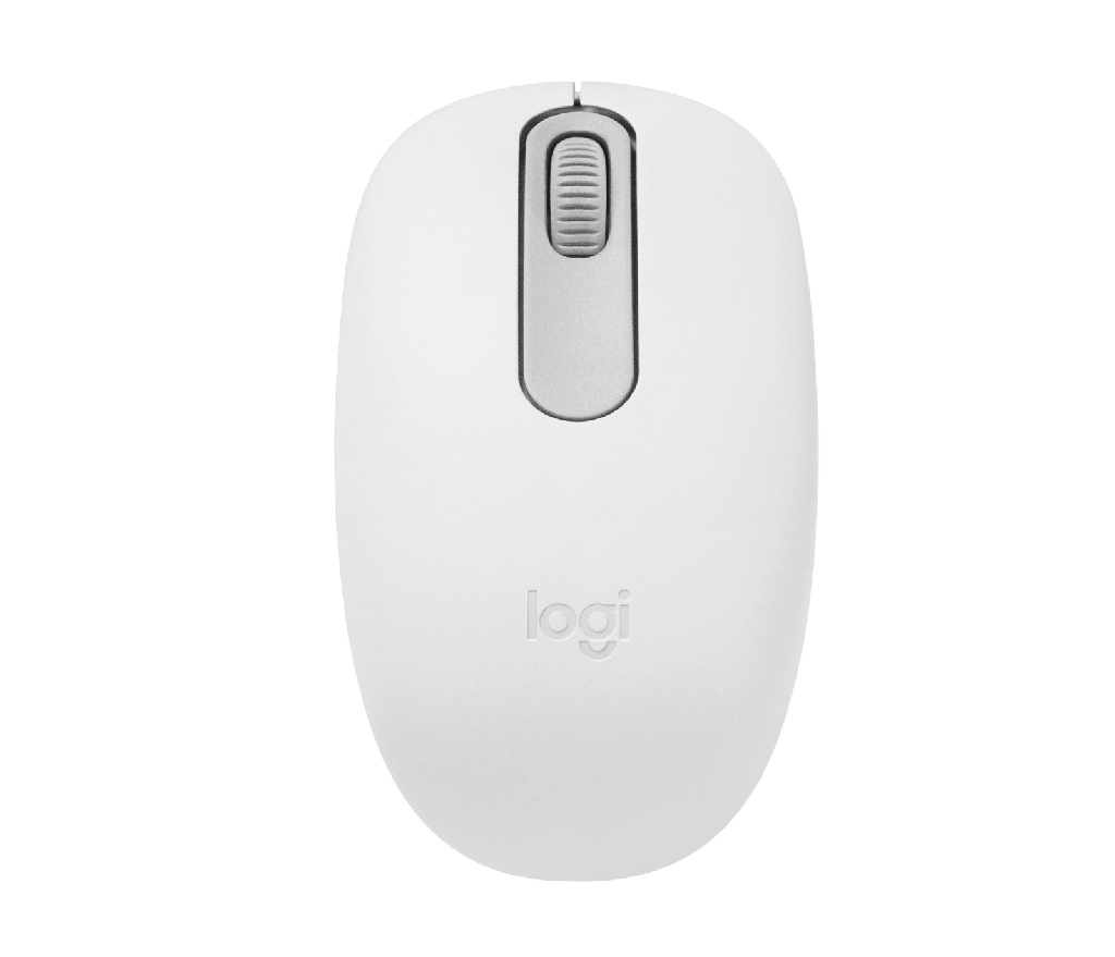 Logitech Mouse M196 White Bluetooth Wireless