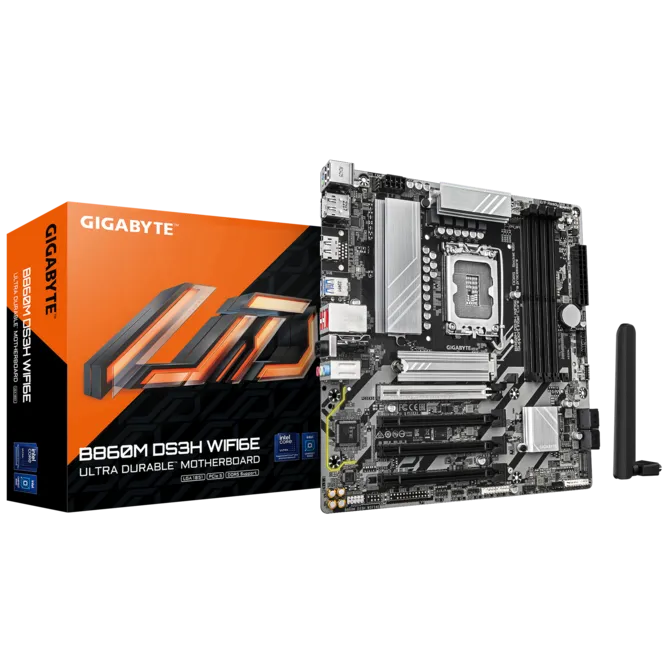 Gigabyte B860M DS3H WiFi6E Board