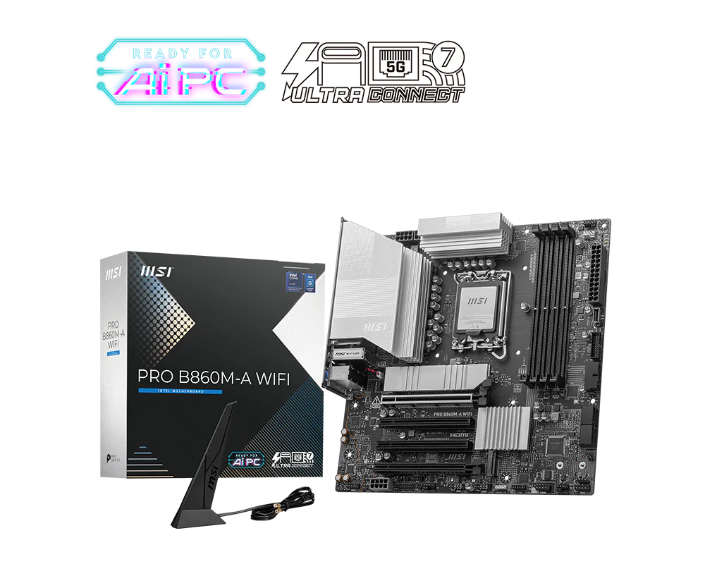MSI PRO B860M-A WIFI Board