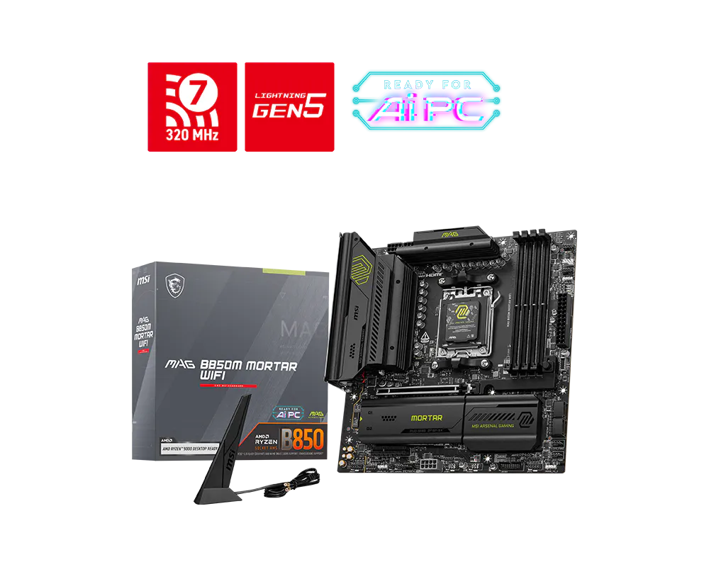 MSI MAG B850M Mortor WiFi Board