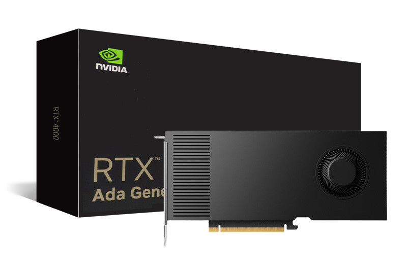 RTX4000 ADA Generation 20GB GDDR6 NVIDIA Quadro  Graphics Card 