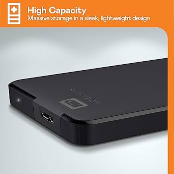WD 2TB Elements Portable SSD WDBHDW0020BBK