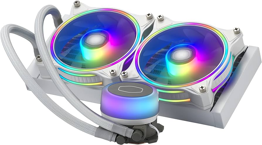 CM Liquid Cooler ML240 Illusion MLX-D24M-A18PW-R1 White