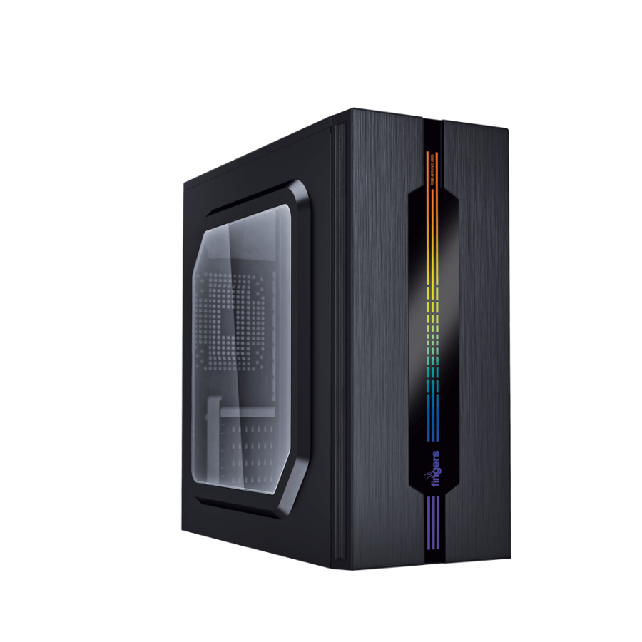 Fingers Case ATX RGB-Bruno (SG) With SMPS