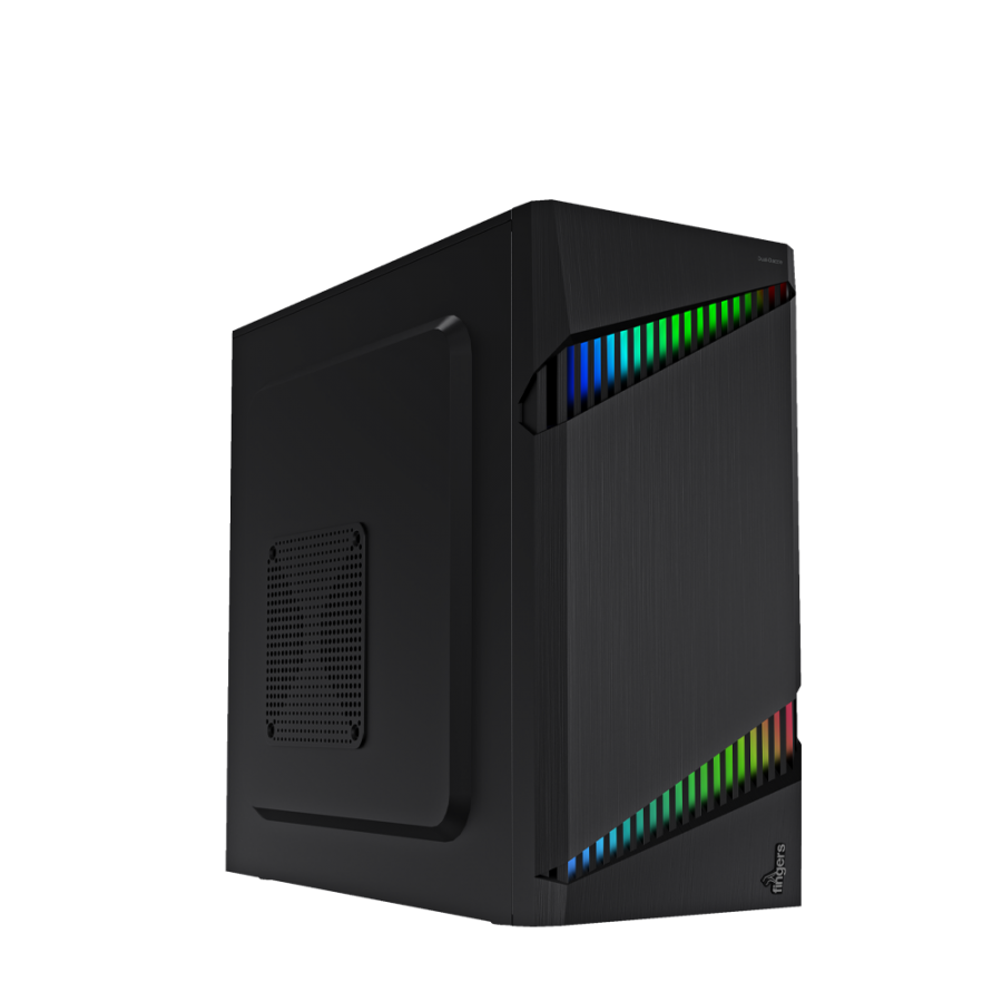 Fingers Case Micro ATX Dual-Dazzle With SMPS