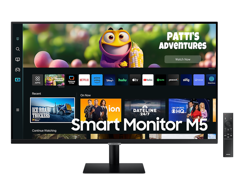 Samsung 27" M5 Smart VA Panel LS27CM500EWXXL Monitor