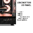 Ant Esports Case Crystal X6 Black