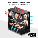 Ant Esports Case Crystal X6 Black
