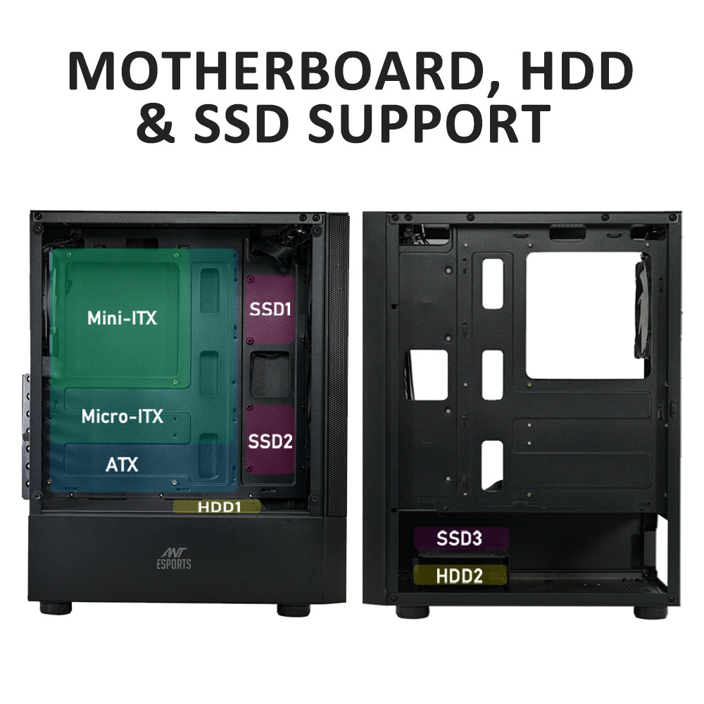 Ant Esports Case ICE 100 - Case view 6