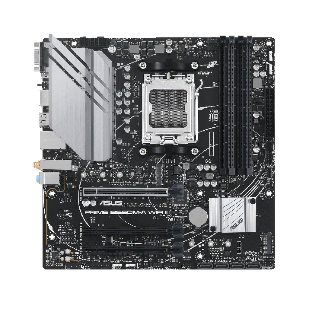 Asus Board PRIME B650M A WIFI II - View 1