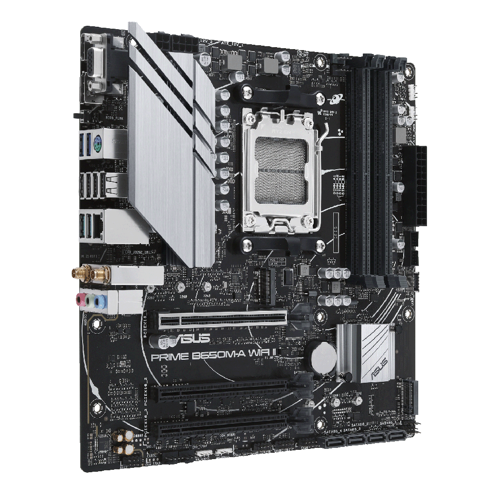 Asus Board PRIME B650M A WIFI II - View 2