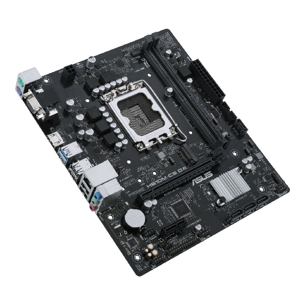 Asus PRIME H610M-CS D4 DDR4 Board - View 3