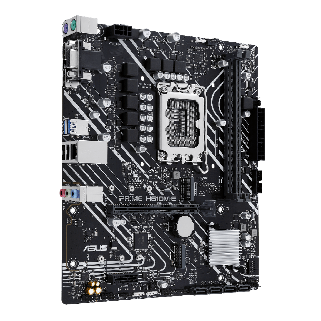 Asus PRIME H610M-E D5 DDR5 Board - View 2