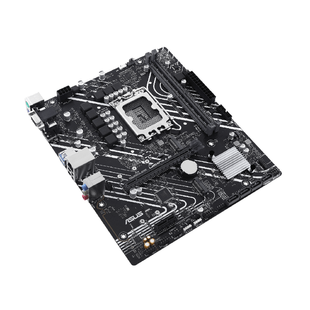 Asus PRIME H610M-E D5 DDR5 Board - View 3