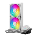 CM Liquid Cooler 240 Core ARGB MLW-D24M-A18PZ-RW White - View 1