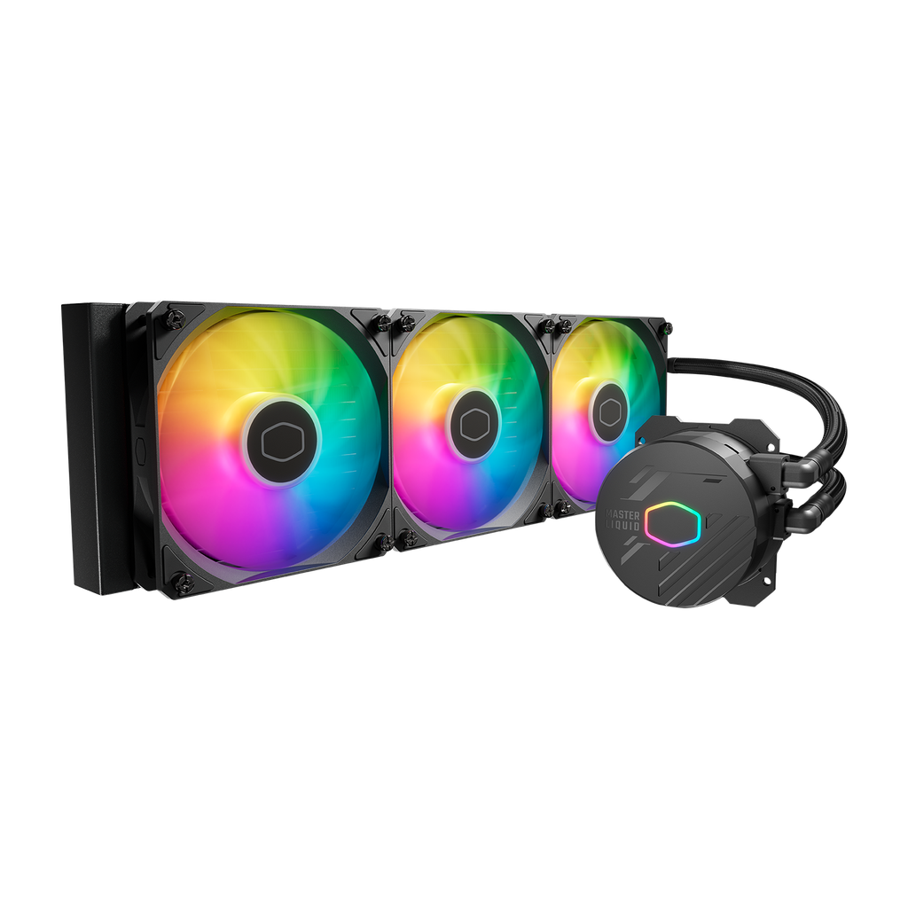 CM Liquid Cooler 360L Core ARGB MLW-D36M-A18PZ-R1 Black - View 1
