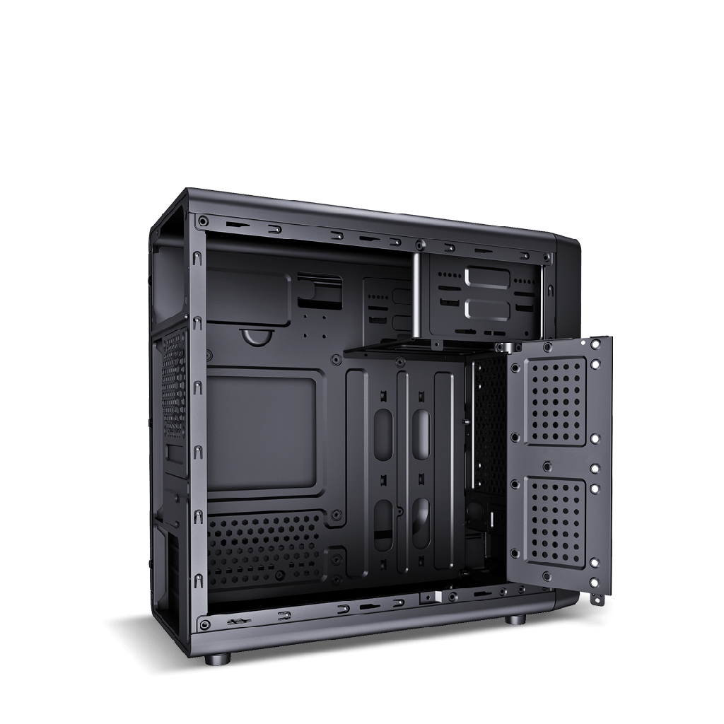 Fingers Case Opulent With SMPS - Case view 2