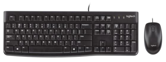 Logitech MK120 Wired KB+M Combo