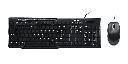 Logitech MK200 Wired KB+M Combo Multimedia