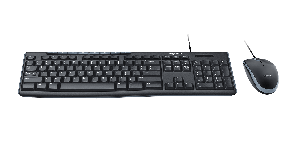Logitech MK200 Wired KB+M Combo Multimedia