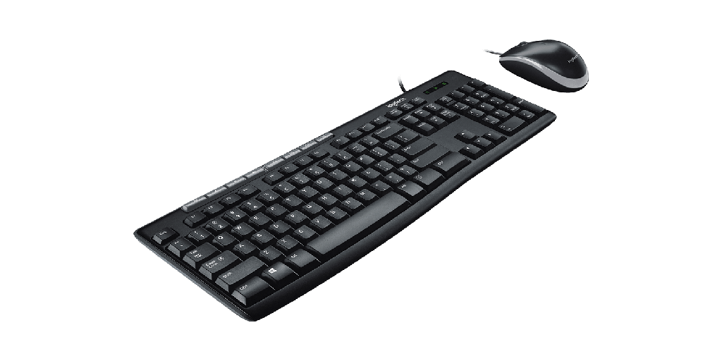 Logitech MK200 Wired KB+M Combo Multimedia
