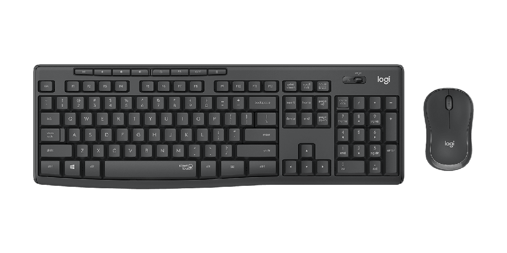 Logitech MK295 Silent Wireless Combo KB+Mouse