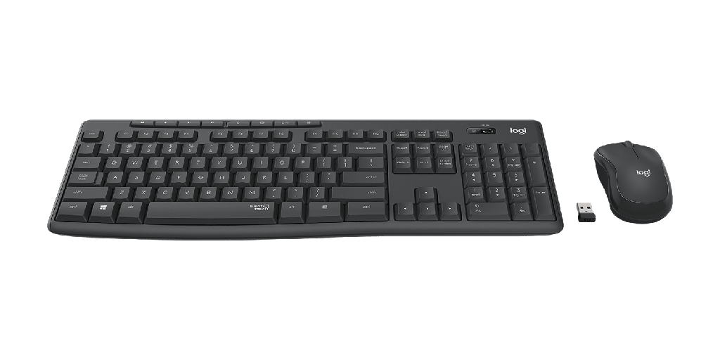 Logitech MK295 Silent Wireless Combo KB+Mouse