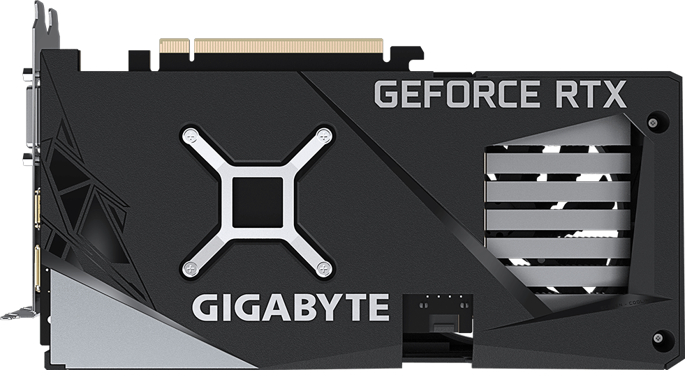 RTX3050 Gigabyte  WindForce OC  8GB DDR6 GV-N3050WF2OC-8GD - View 3