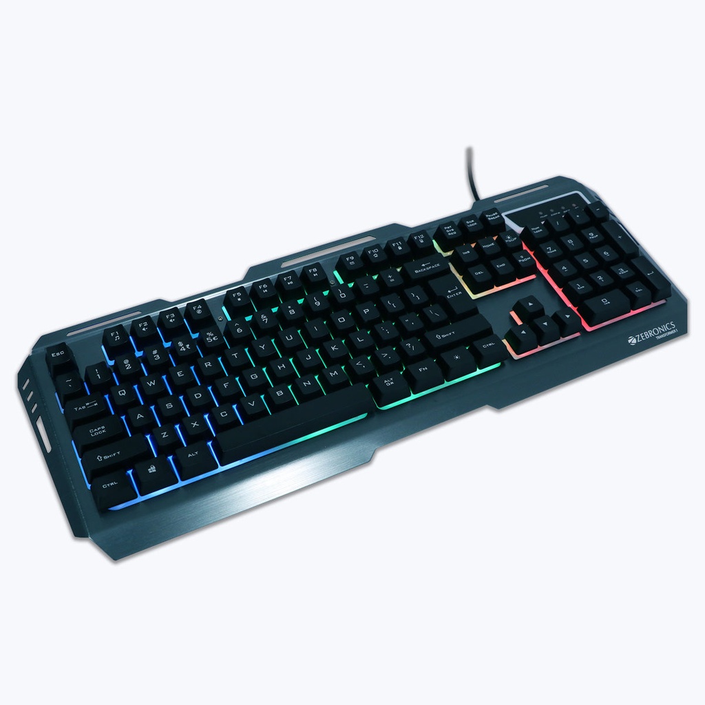 Zebronics Transformer1 Combo Black KB Mouse LED Gaming