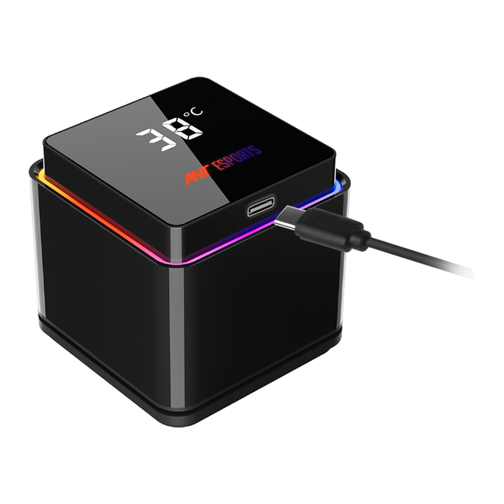 Ant Esports Liquid Cooler ICEStorm 360 ARGB Black 360mm - View 2