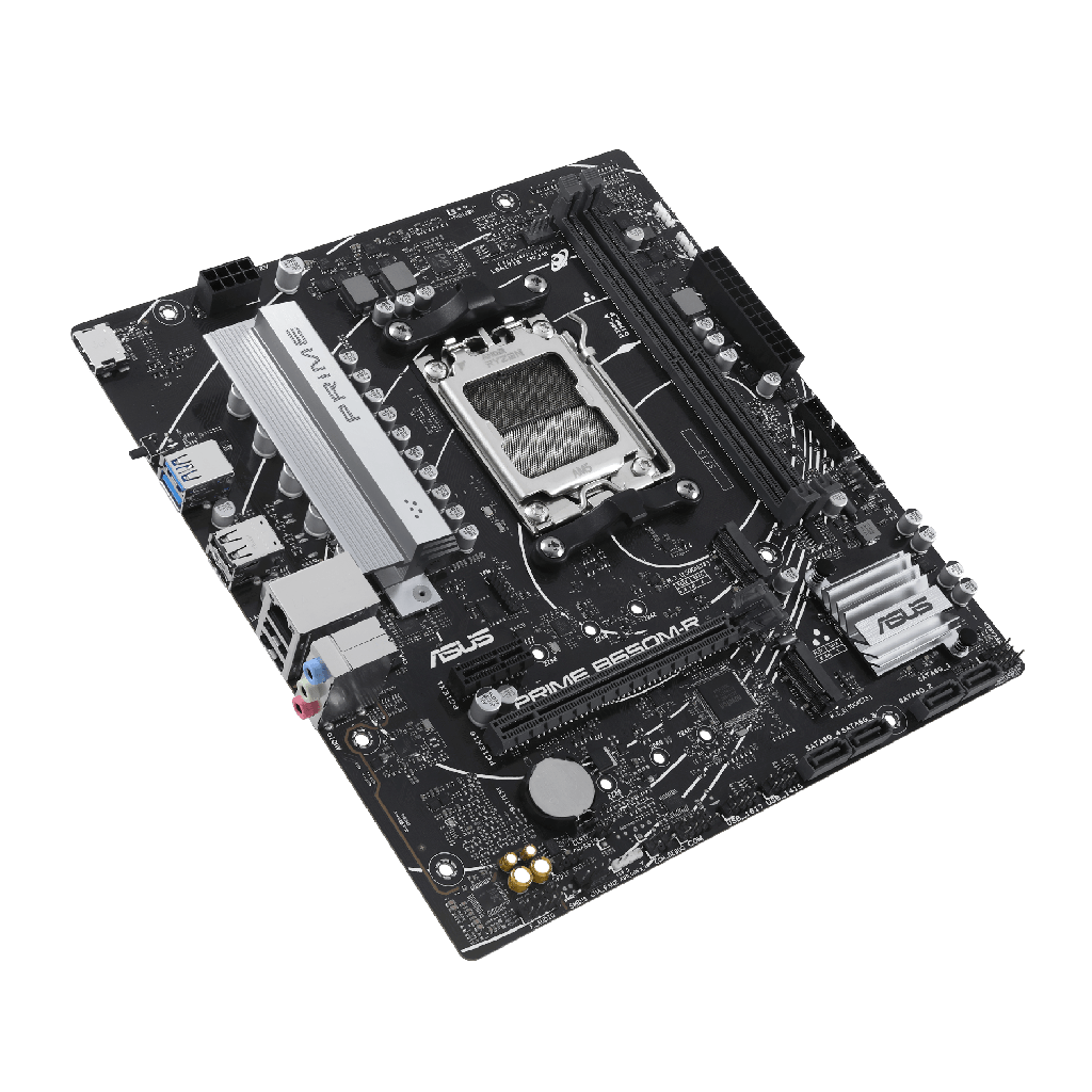 Asus Prime B650M-R Board - View 3