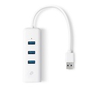 TP-Link TL-UE330 USB 3 To Gigabit Lan + 3x USB 3.0 Ports - Manufacturer view 1