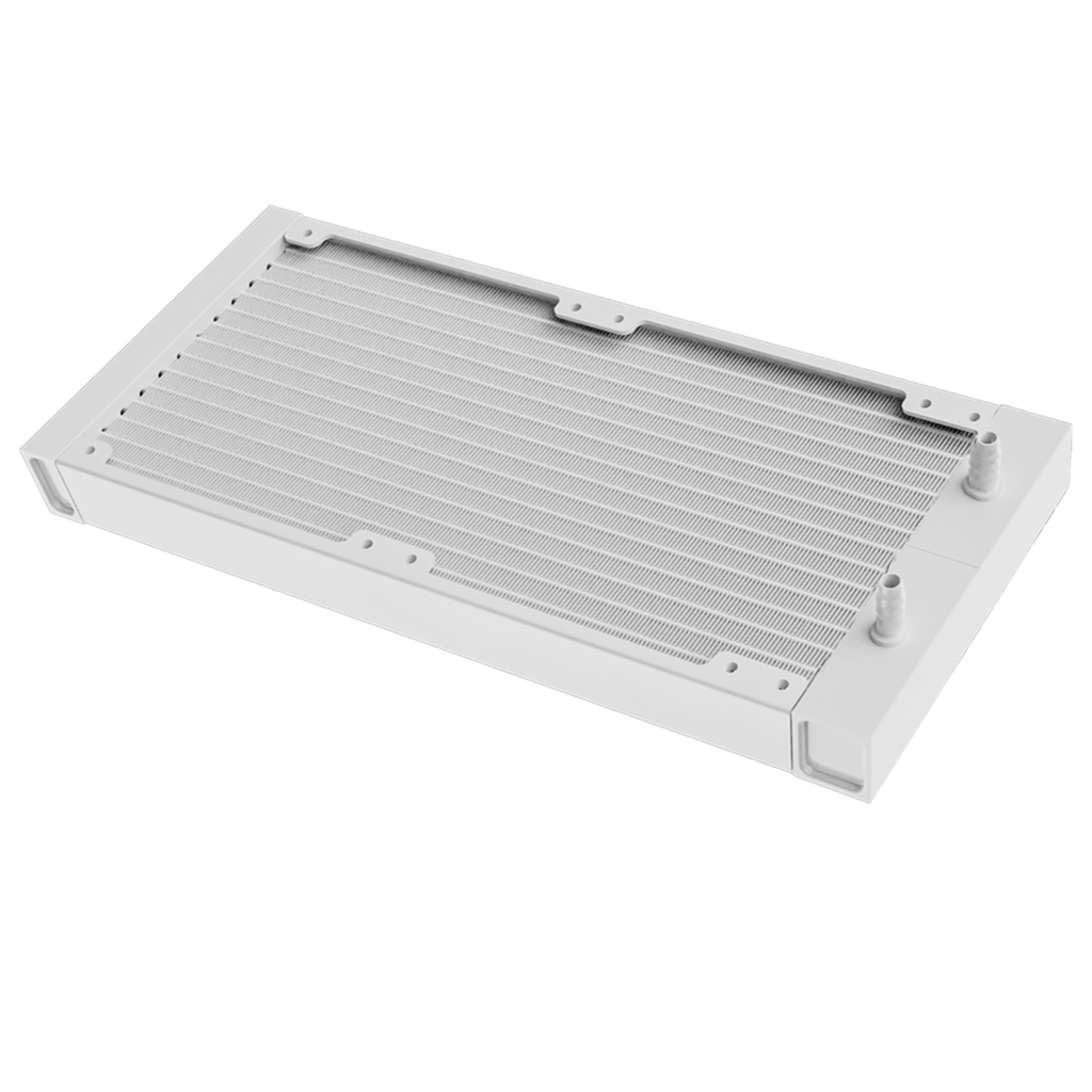 Ant Esports Liquid Cooler ICEGLOW 240 White ARGB 240mm - View 2