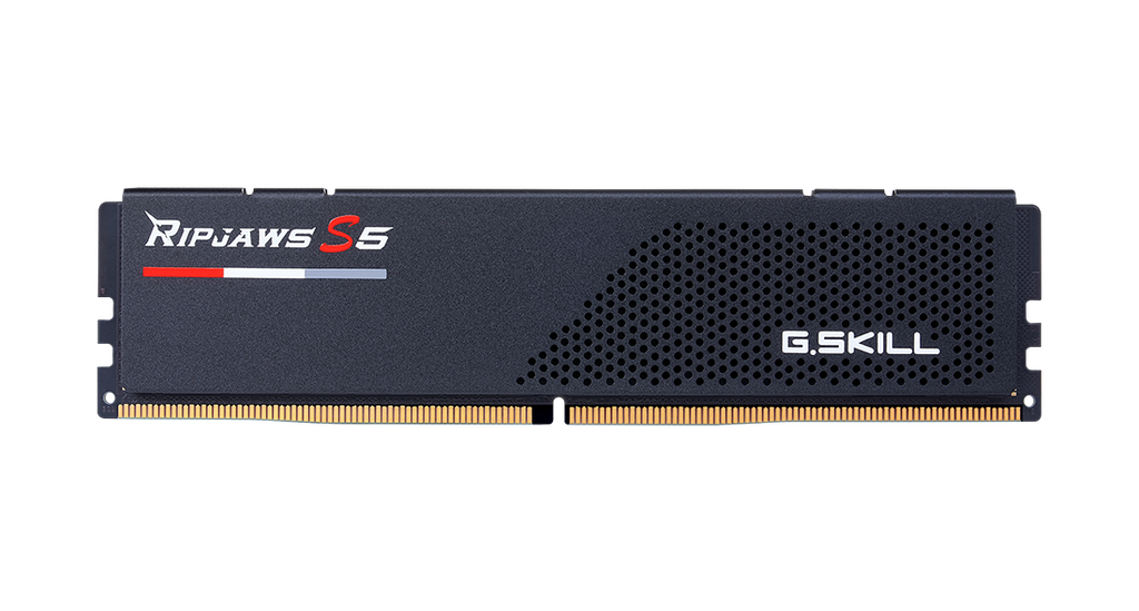 GSkill DDR5 RIPJAWS S5 16GB 6000MHz CL36 F5-6000J3636F16GX1-RS5K - View 1