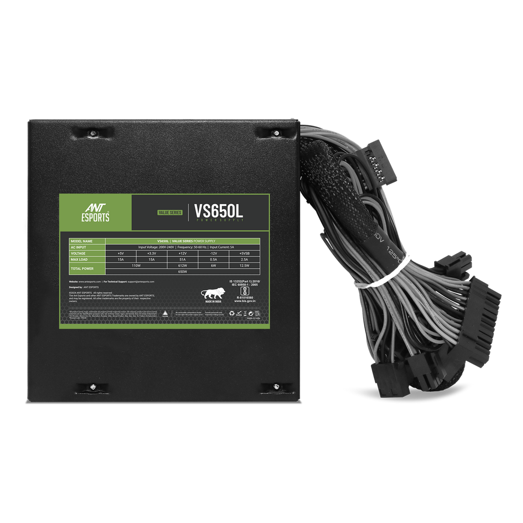 Ant Esports PSU VS650L 650W - View 5