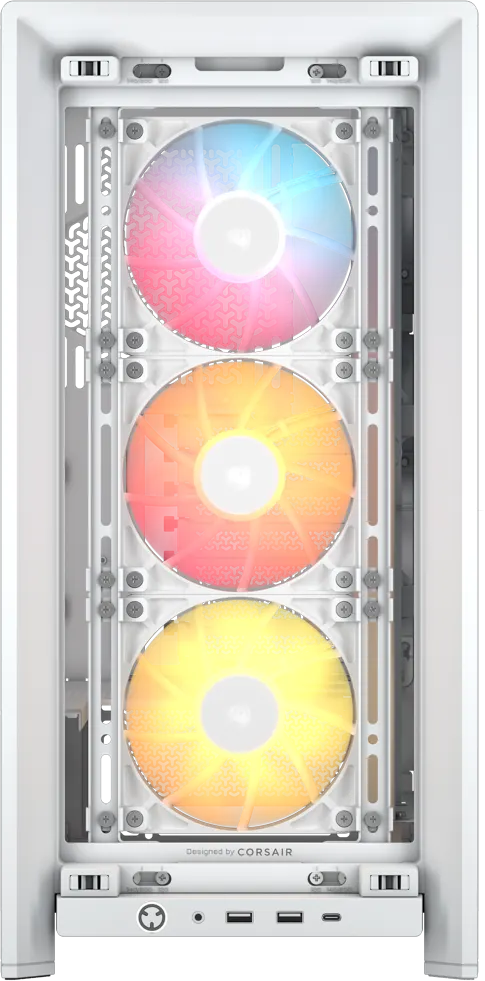 Corsair Case FRAME 4000D RS White CC-9011297-WW - Case view 9