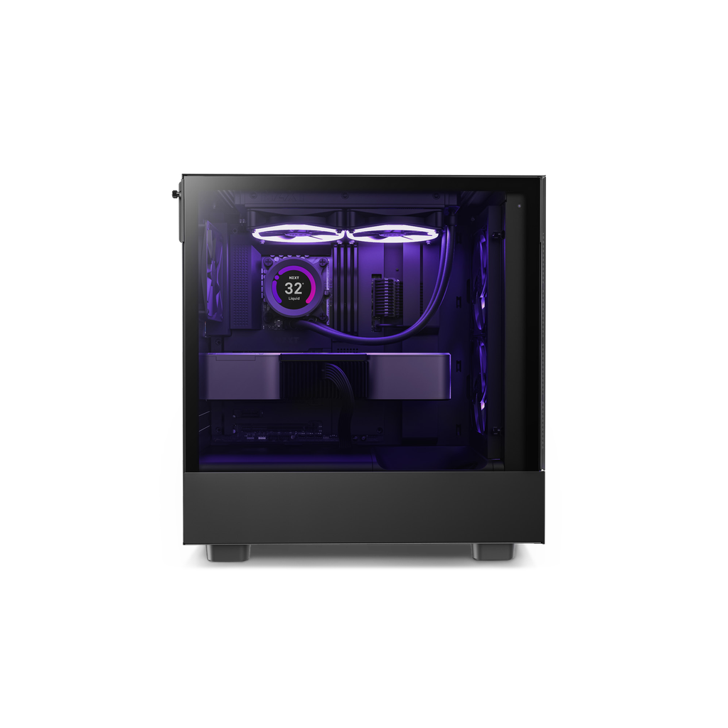 NZXT Case H5 Elite Black 2x140mm & 1x120mm CC-H51EB-01 (copy) - Case view 2
