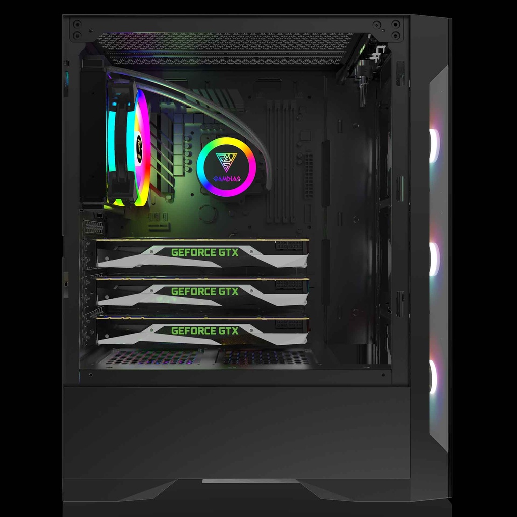 Gamdias Cabinet Talos E2 - Case view 3