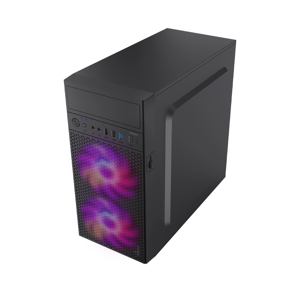 Fingers Case Radiant RGB With SMPS - Case view 3