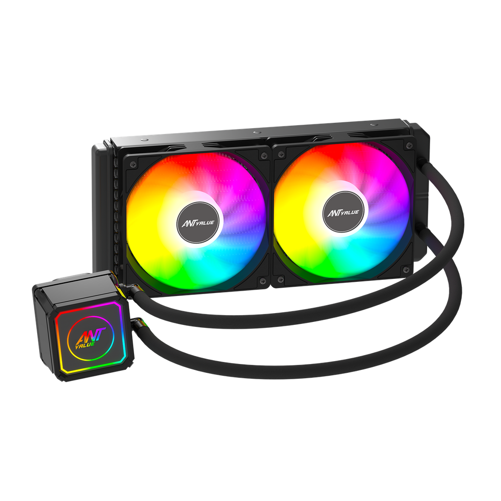 Ant Value AV240 ARGB 240mm Liquid Cooler - View 2