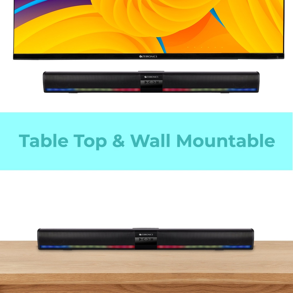 Zebronics Speaker BT Ace Plus Sound Bar