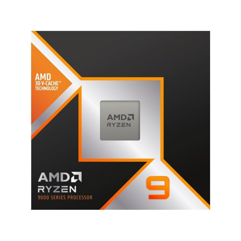 AMD Ryzen 9 9950X3D without Cooler - View 2