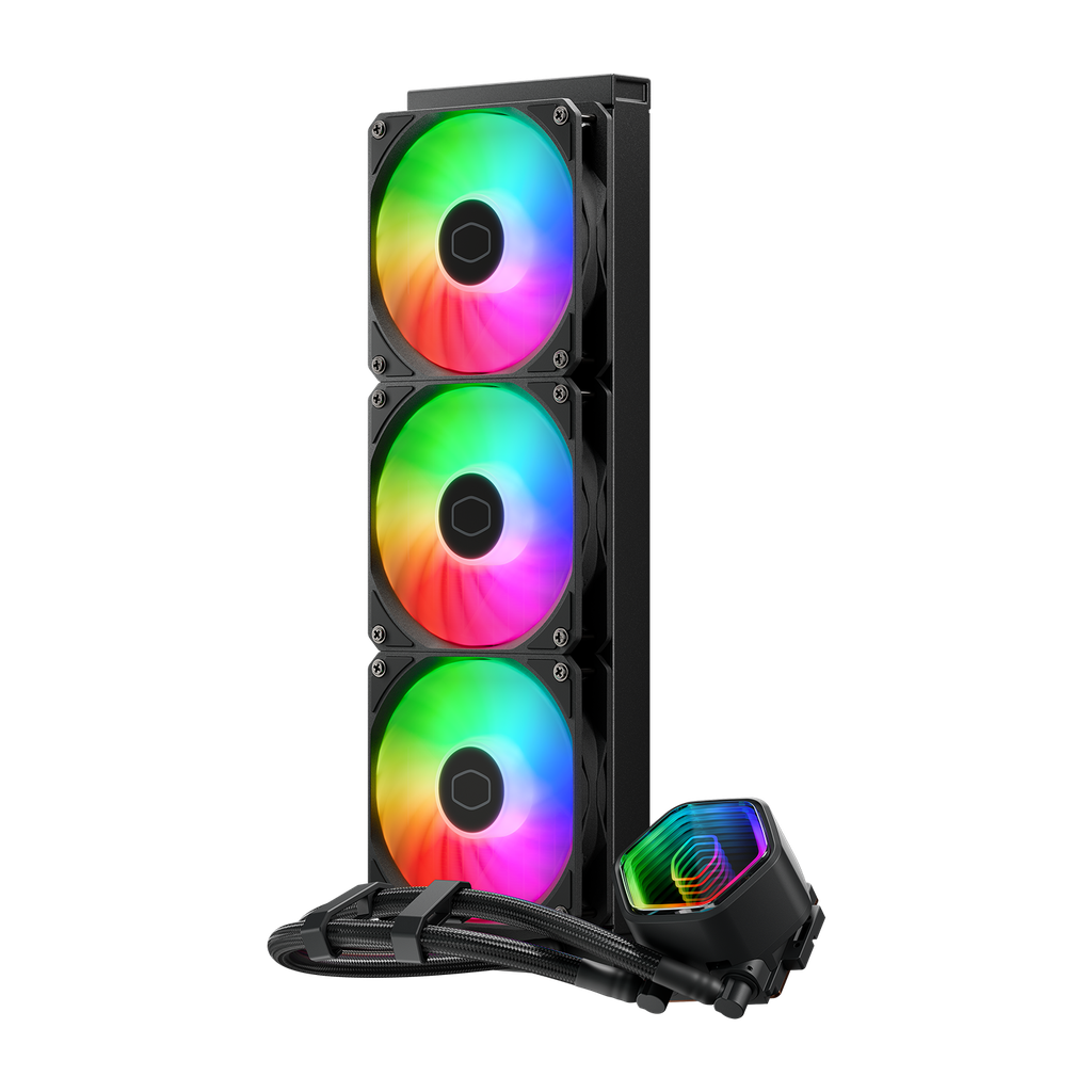 CM Liquid Cooler 360 Core II ARGB MLW-D36M-A18PA-R1 Black - View 1