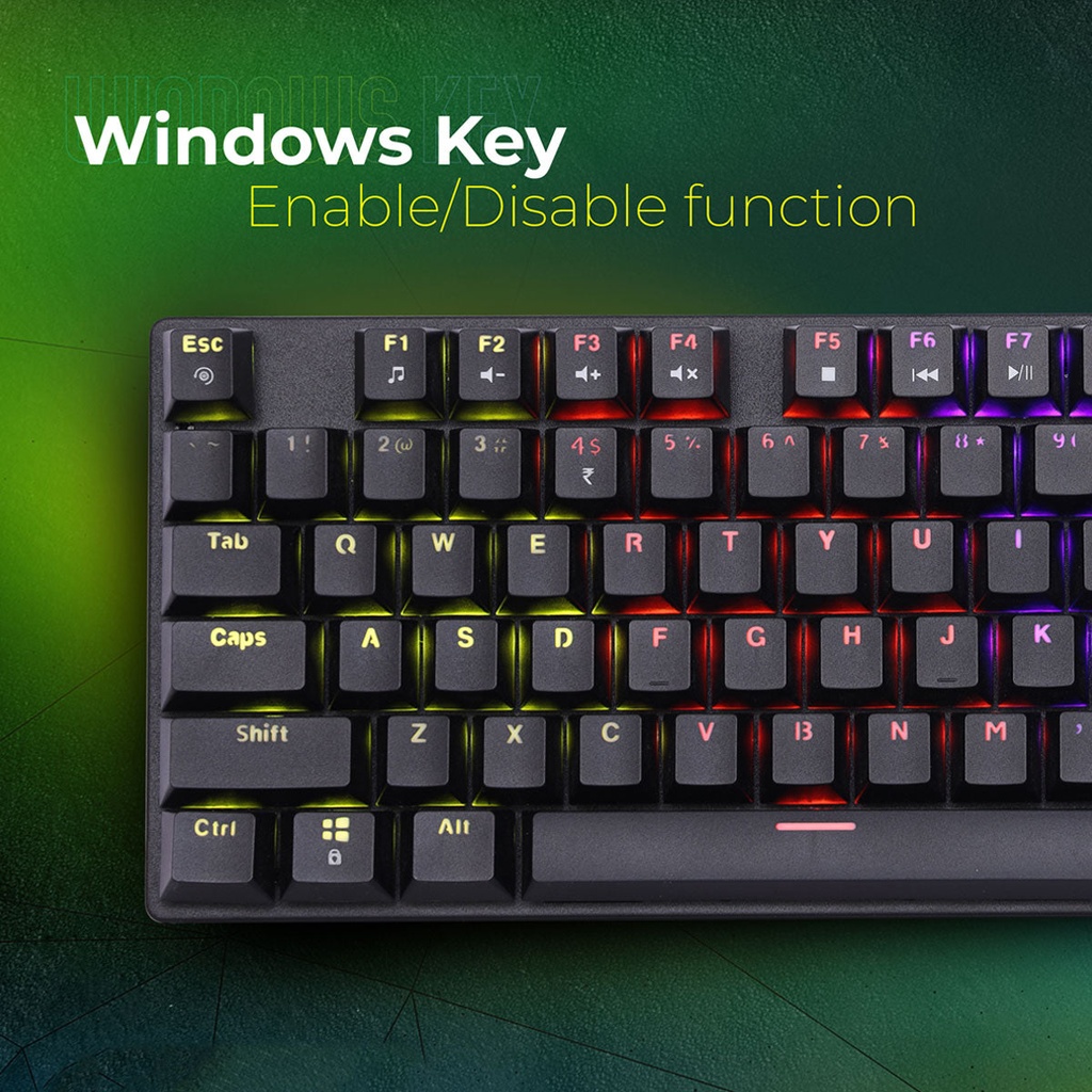 Zebronics Keyboard K4001M Nitro Mechanical RGB