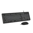 Fingers Keyboard Mouse Combo Wired Magnifico Duo Backlit